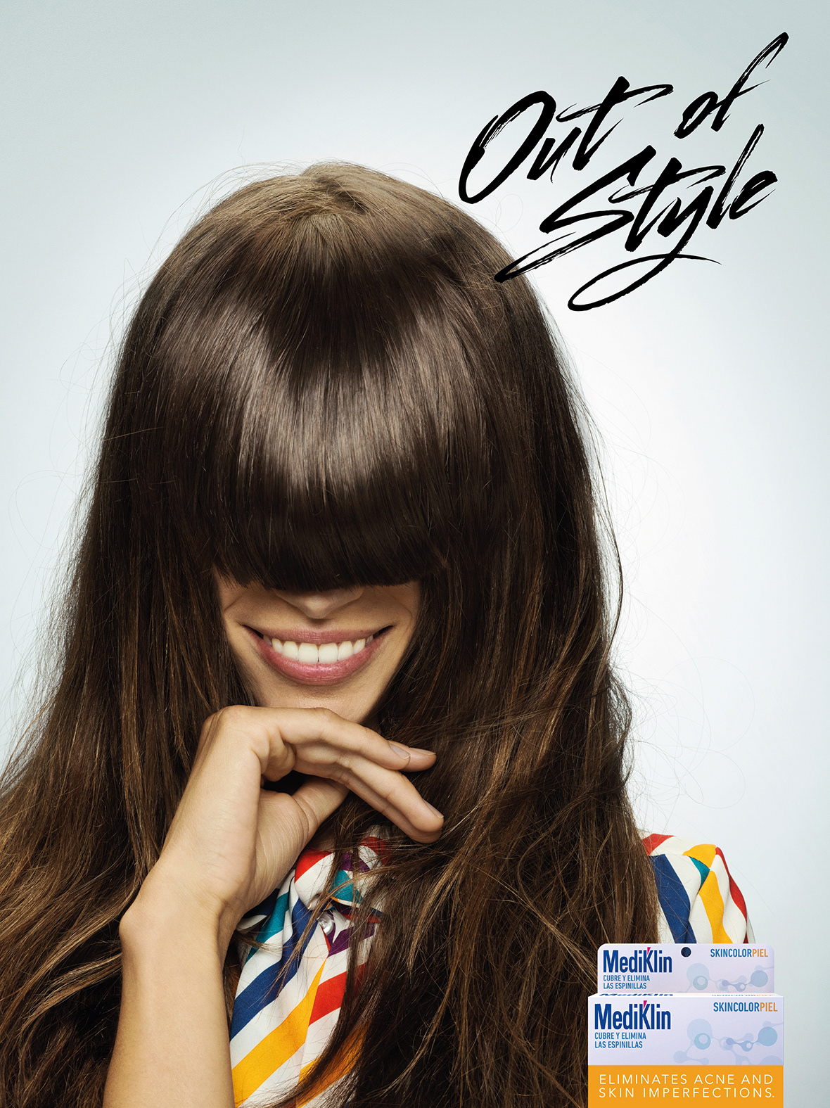 hair arte DDB retoque chile Style woman man photo portrait acne ad