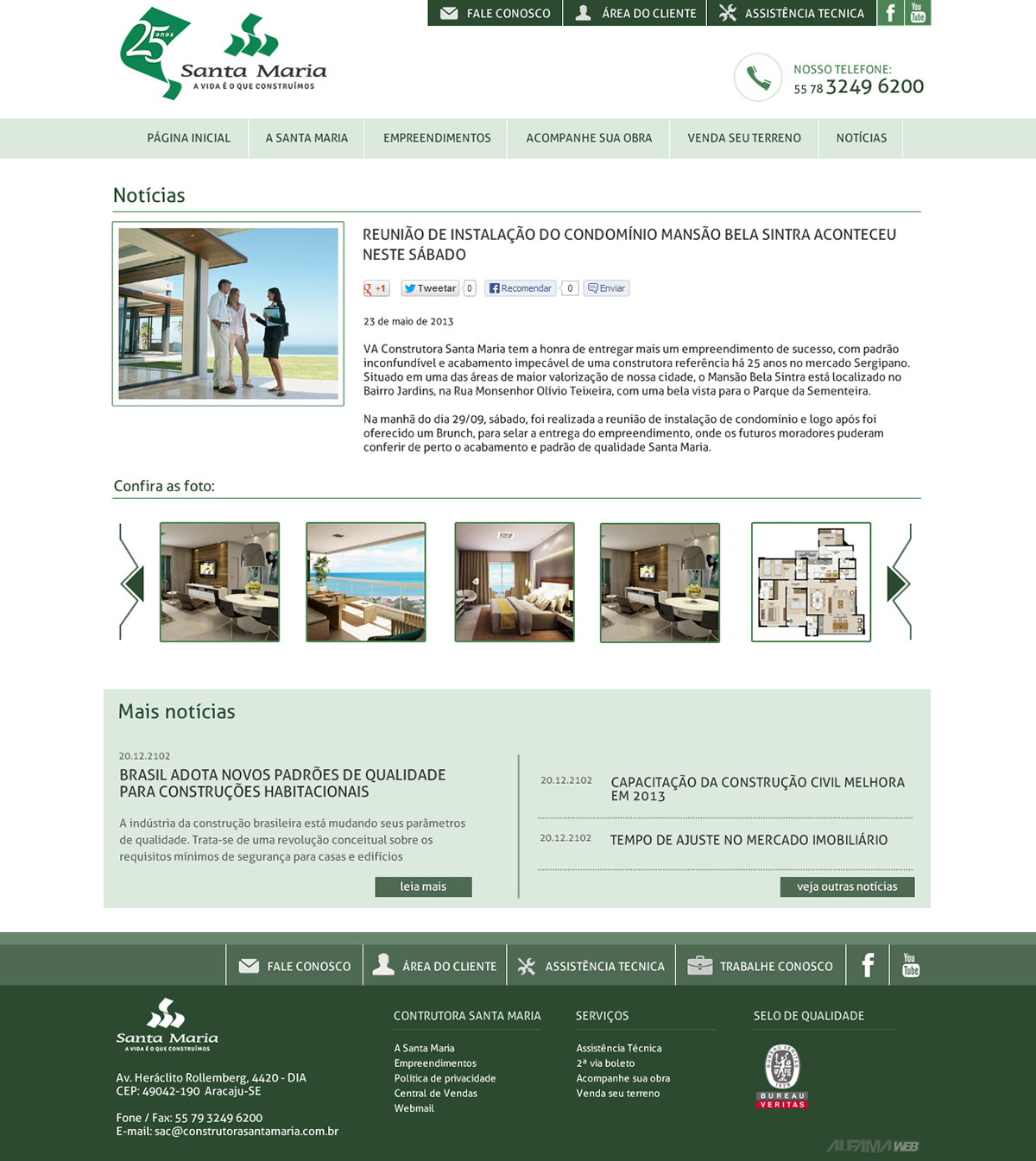 Website front-end css3 Web php usabilidade