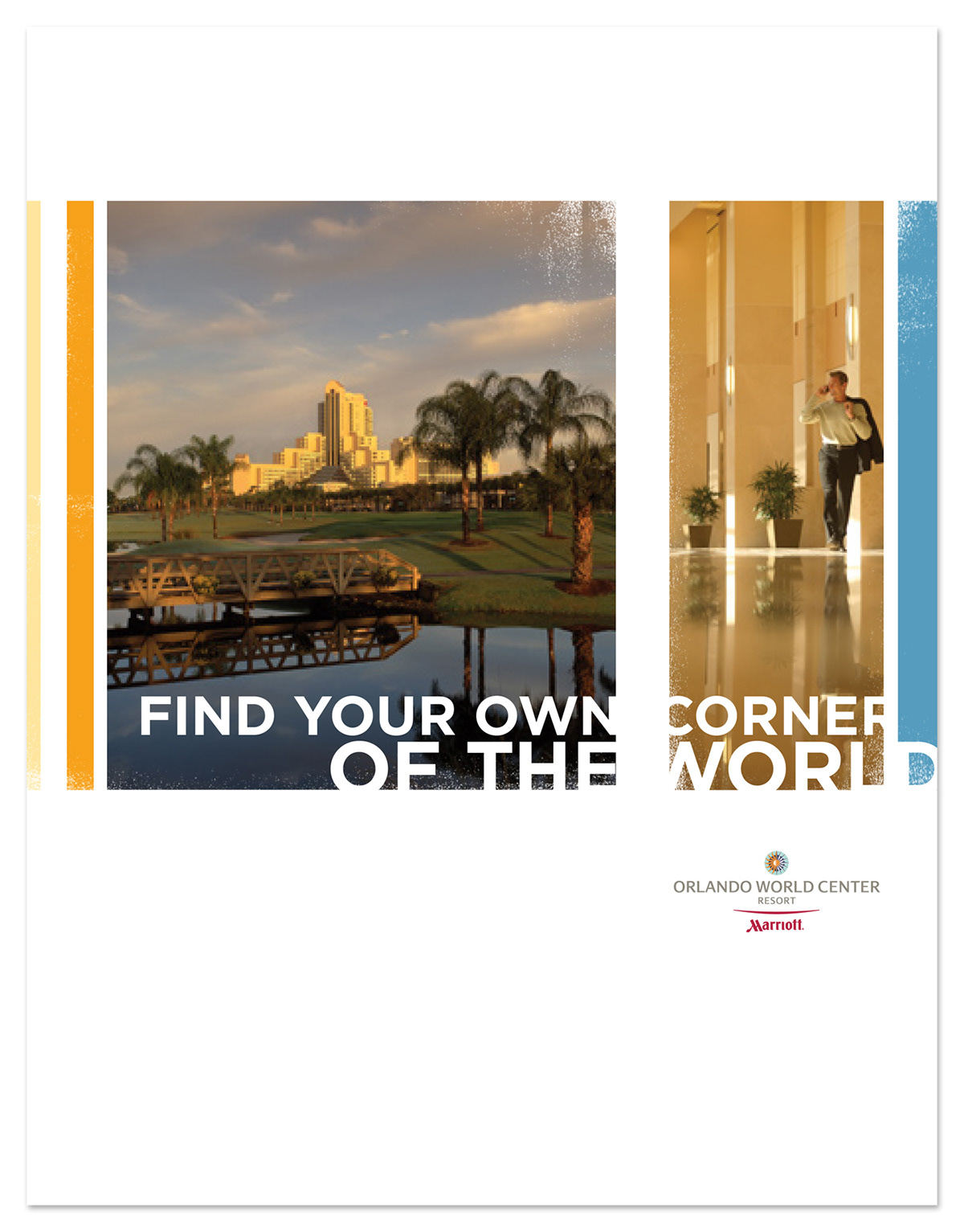 hotel resort campaign orlando florida print Web