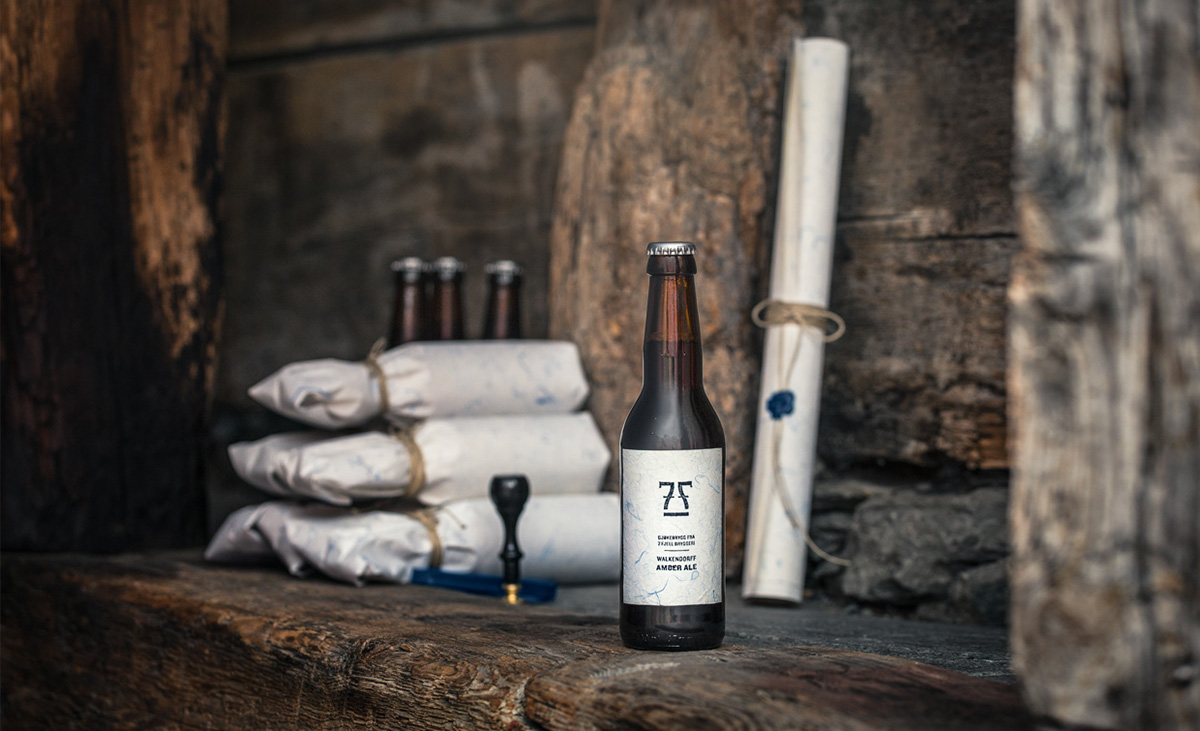 7fjell norway brewery brew beer pacakging design clean Scandinavian Bergen KIND conceptual craft wood nordic