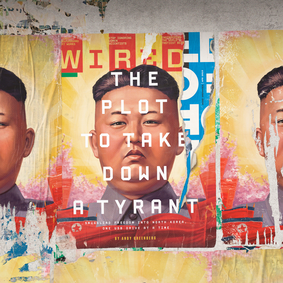 Wired north korea Tyrant regime freedom revolution Propaganda Distress poster publishing   magazine Kim jong un american piracy