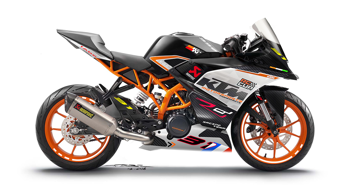 KTM RC CupSpeciale on Behance