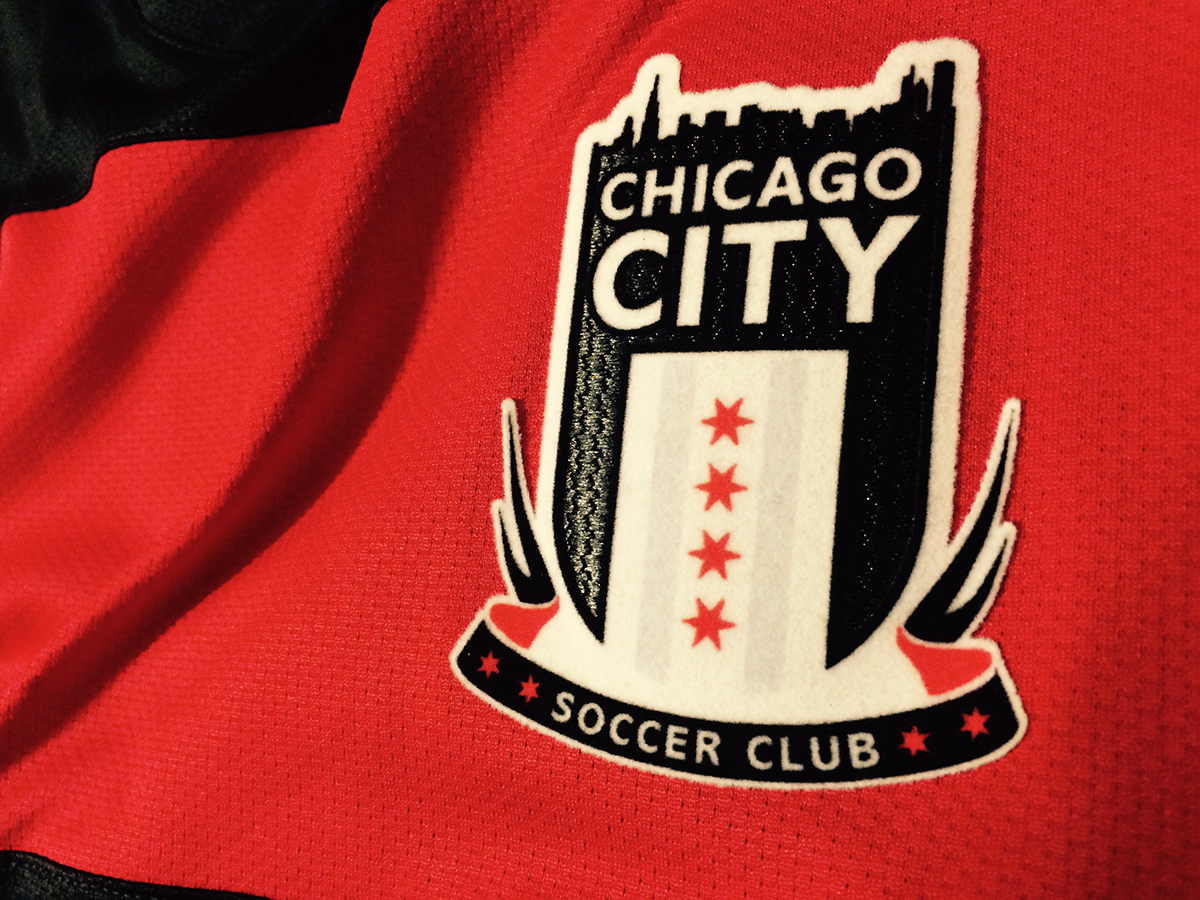 Chicago City Soccer soccer logo Lextra