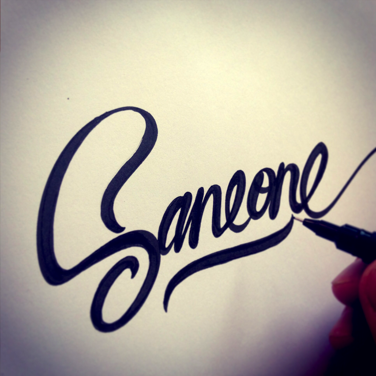 lettering handwriting flow sketches logo type Custom typedesign art expressive FORSUREGRAPHIC handcrafted Unique Original
