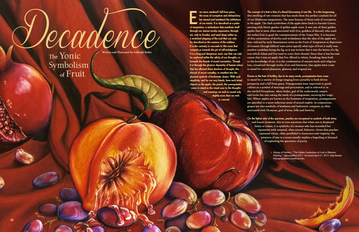 editorial Fruit symbolism