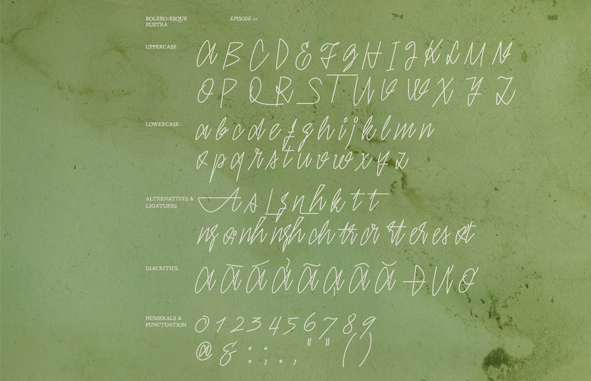 typography   Typeface type design Retro font vietnam saigon BOLERO music