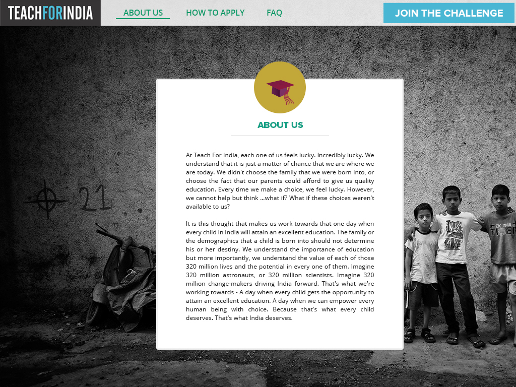 Education icons teach for India interactive Forms