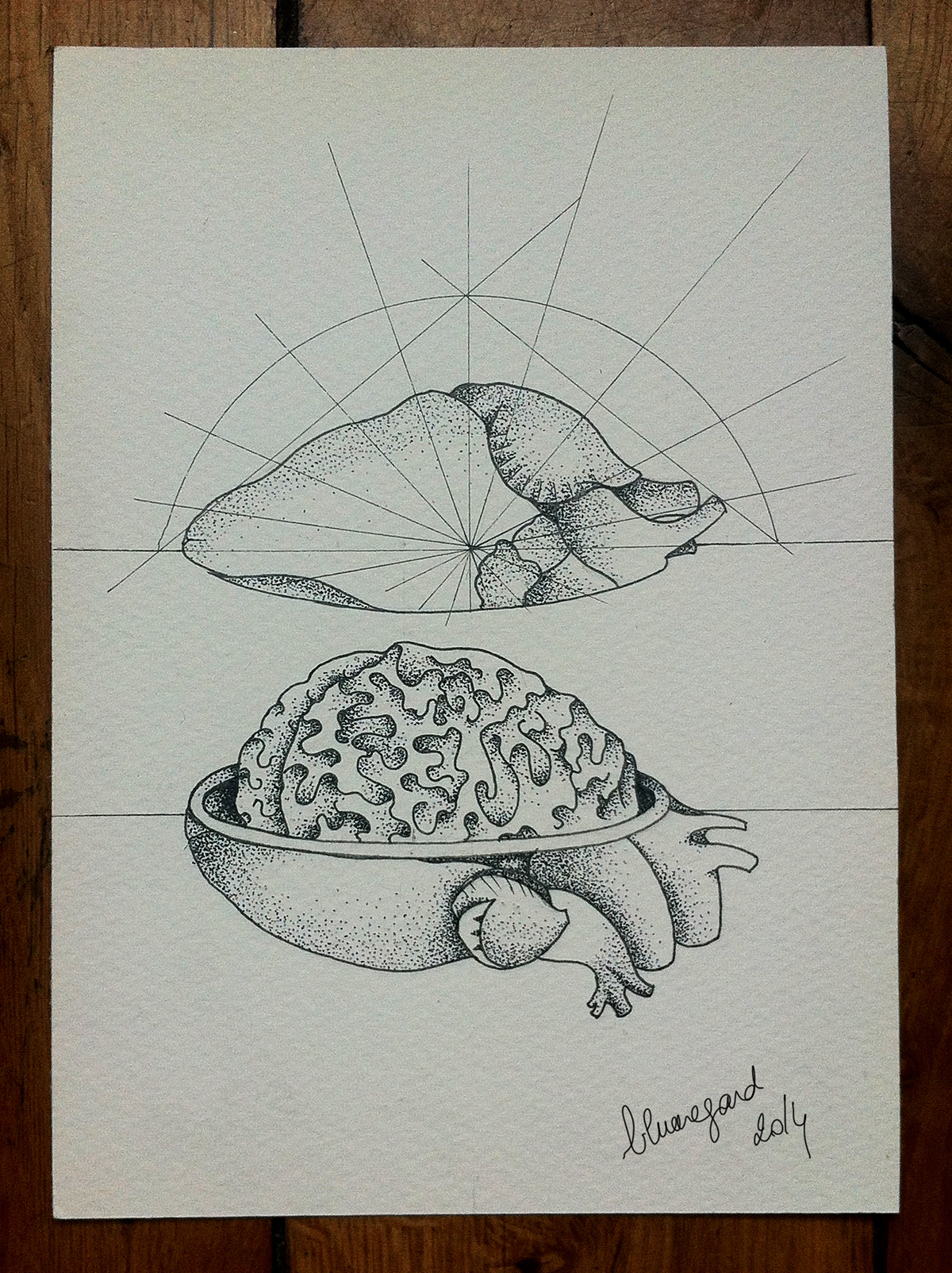 dot work dot lines doodle sketch draw sketching heart brain hands anatomical