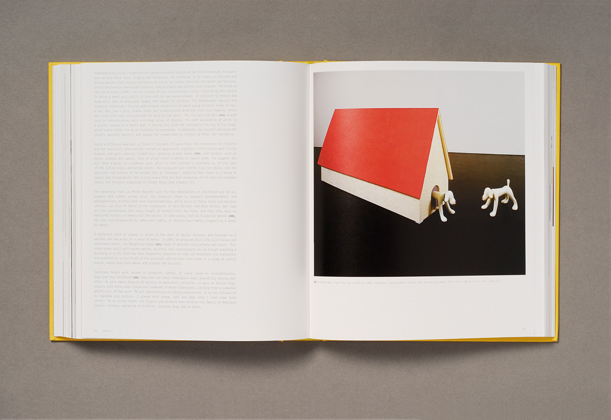 Sculpture Today  book design  Paper Alphabet  Phaidon Press Sonya Dyakova