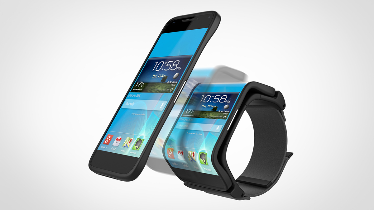jeabyun Limbo transformable flexible Display watch concept smartphone product yeon