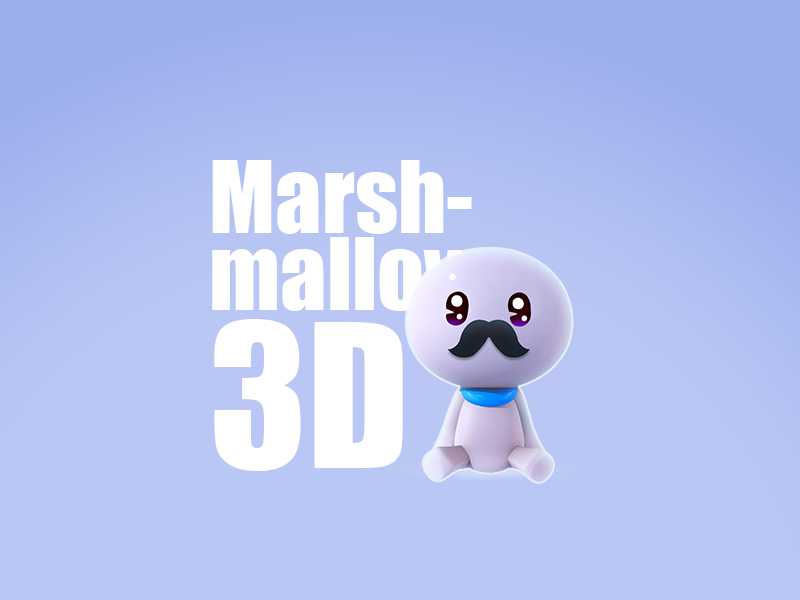 3D Character ILLUSTRATION  sticker design