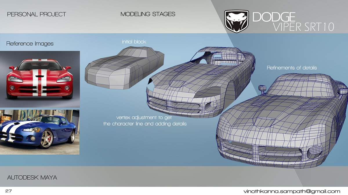 EMD Audemars Piguet lamborghini jWIN giant Dodge Viper 3d modeling