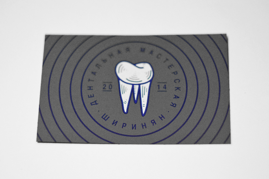 dental Workshop logo Logotype BCARD stamp identity