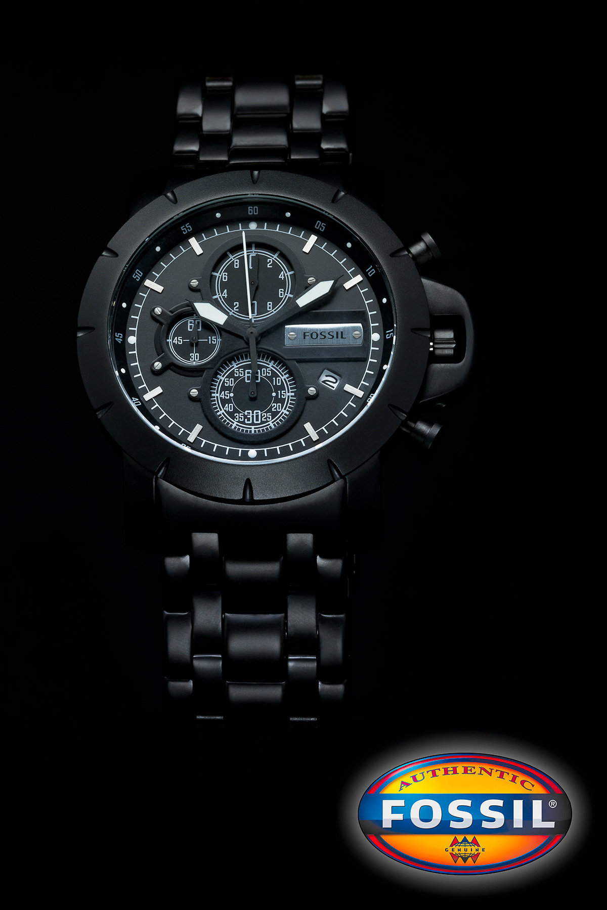 montre watch noir black
