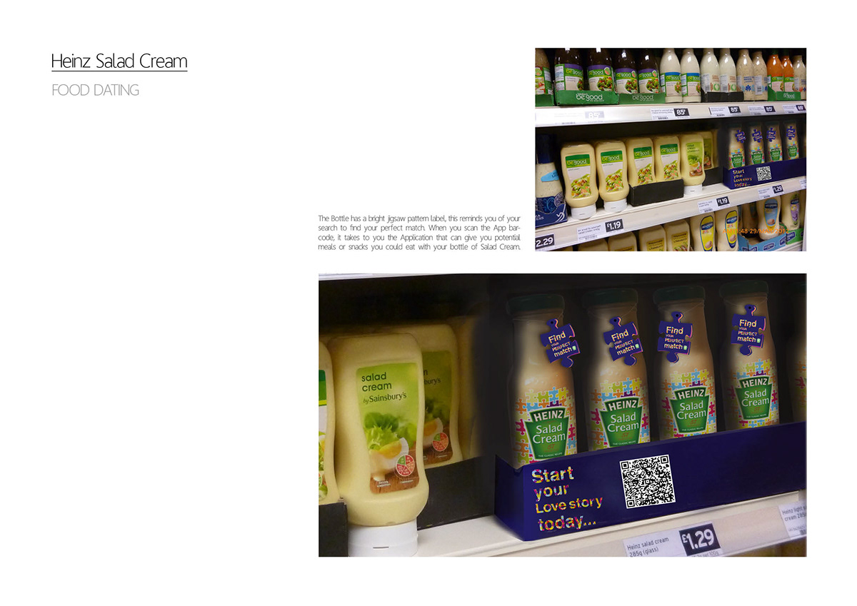 heinz salad cream YCN competition Advertising  branding 