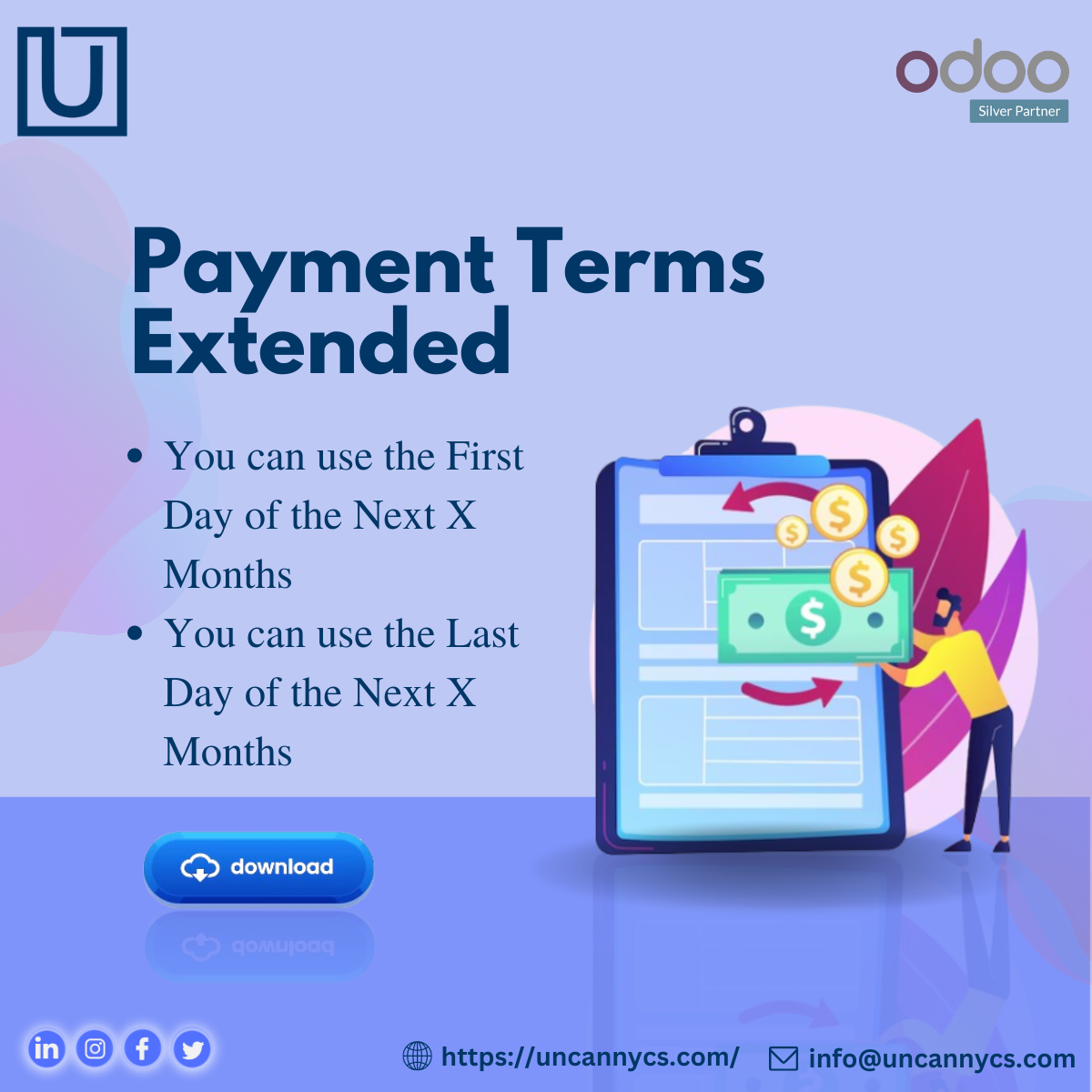 payment odoo terms module EXTENDED