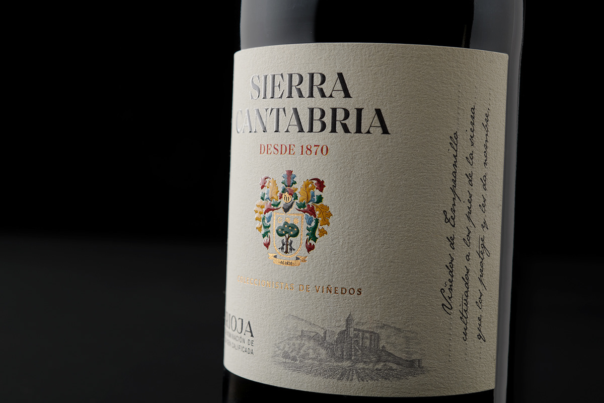 Label maba Packaging rioja sierracantabria wine winedesign winelabel