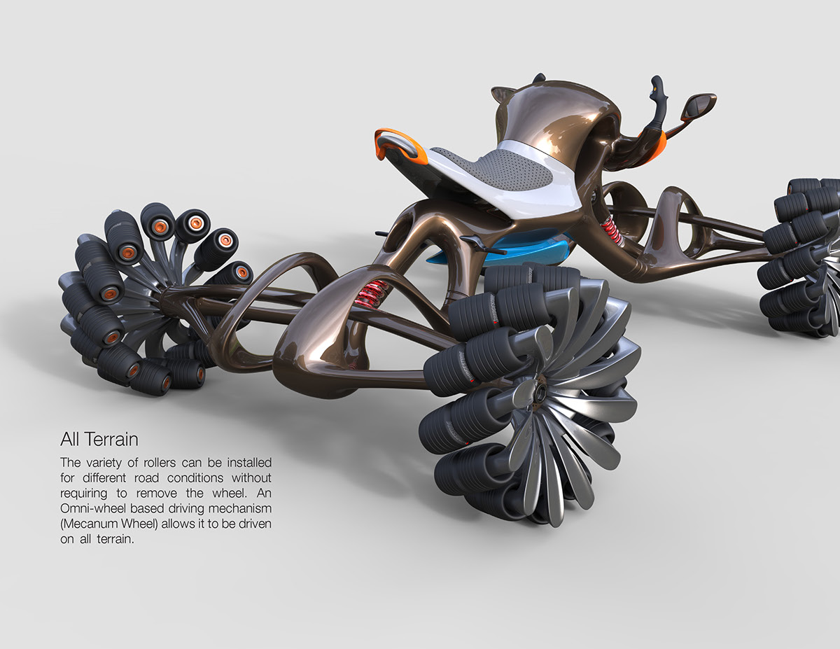 quadricycle bionic design