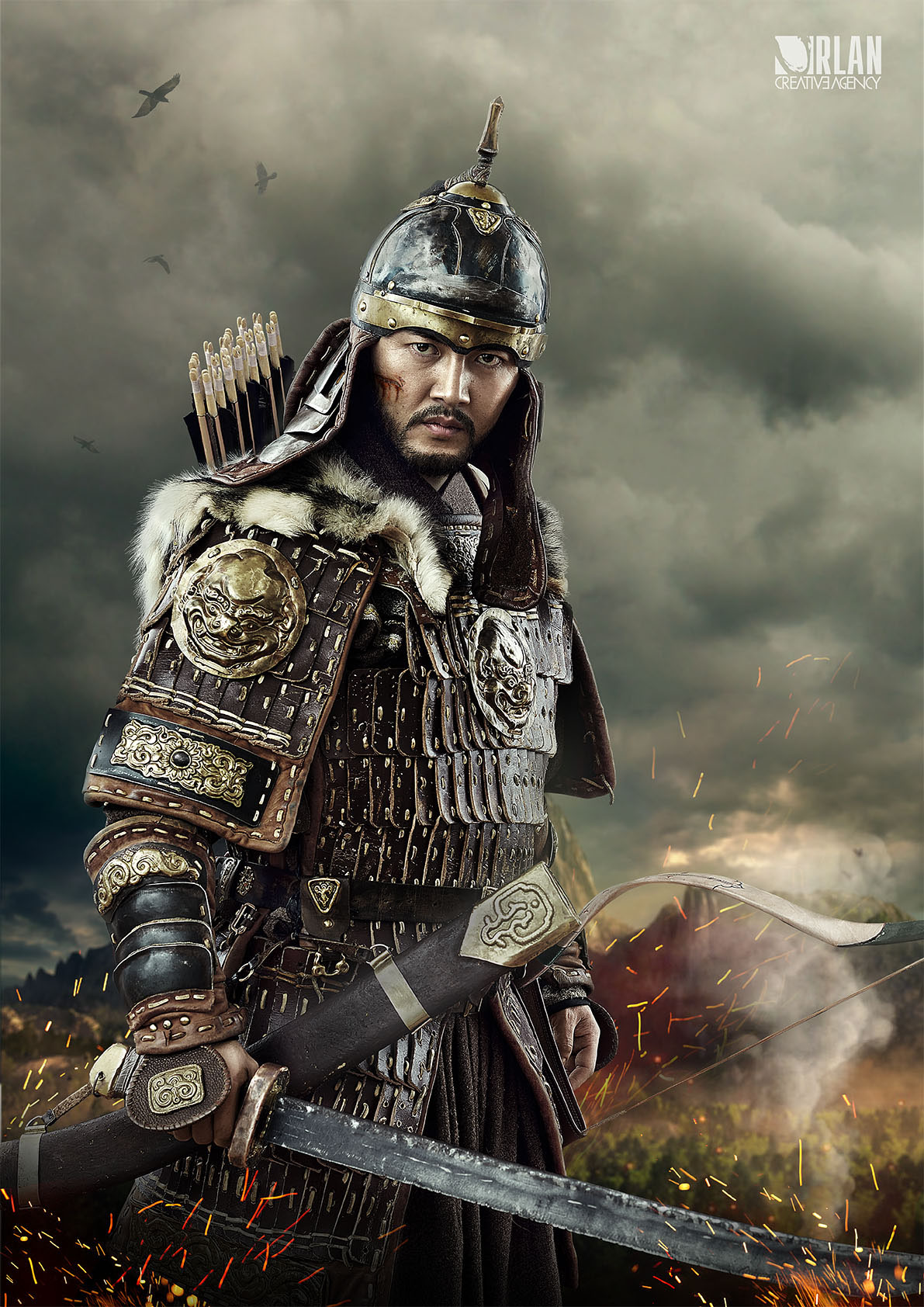mongol mongolia mongolian Hero battur actor movie poster Ganzo urlan