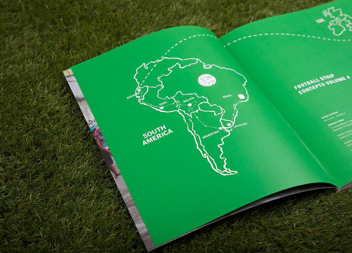 magazine concept art South America football soccer missoni italia