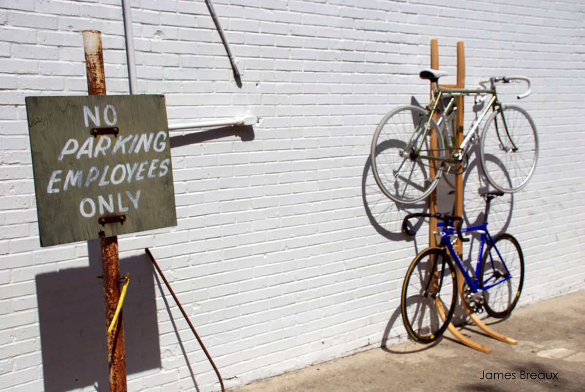 Bike Bike Rack hand crafted mirror furniture Cycling biking wood laminated wood modern
