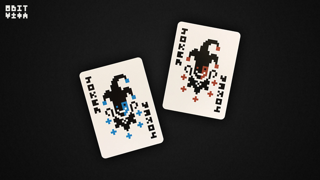 Pixel art pixel Retro 8bit pico-8 Playing Cards Kickstarter crowdfunding