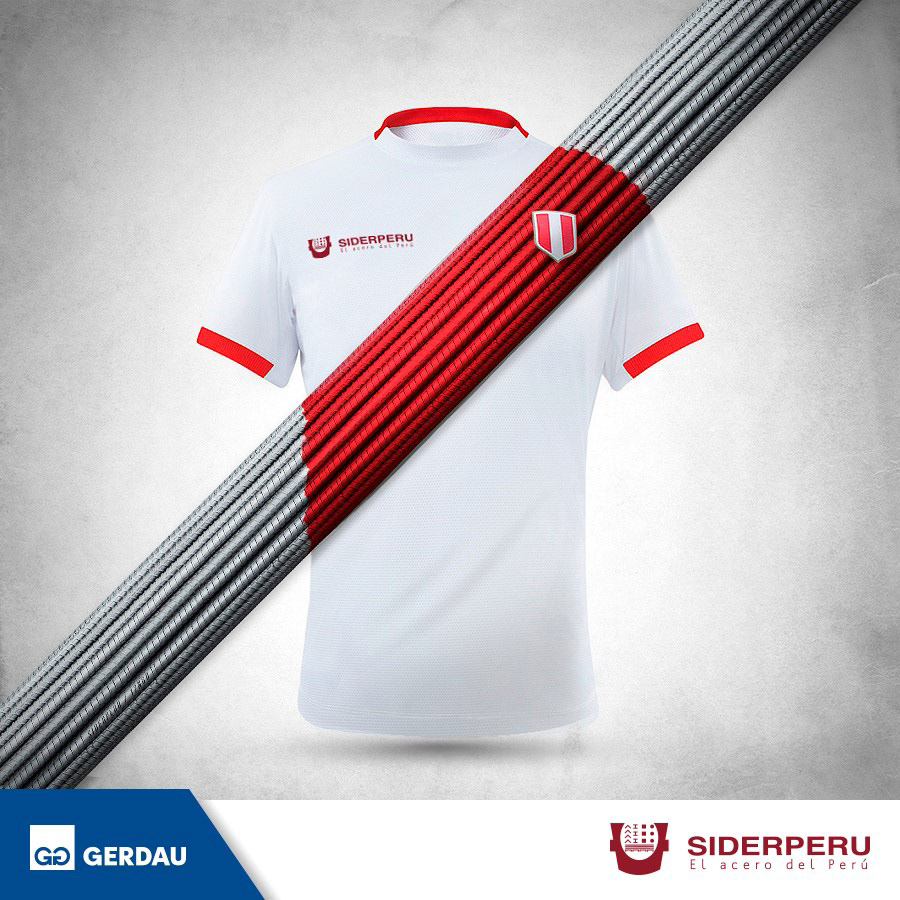 siderperú Siderurgia selección peruana Advertising  Creativity diseño gráfico peru FIFA