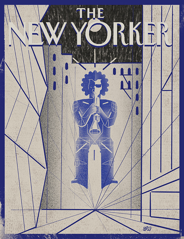 newyorkcity Manhattan jazz concert live music Miles Davis trumpet Harlem procreate illustration Illustrator
