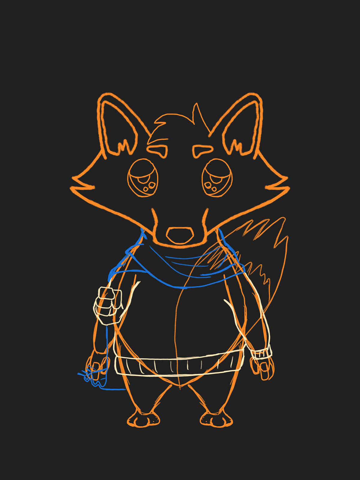 ilustración animación illustration animation fox zorro
