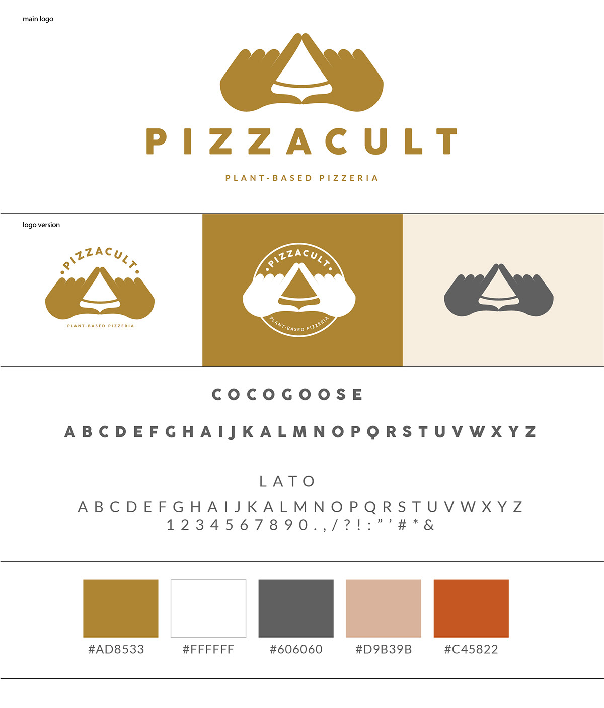 Branding design food & beverage gold branding Logo Design Packaging pizza branding pizzeria Restaurant Branding takeaways packaging