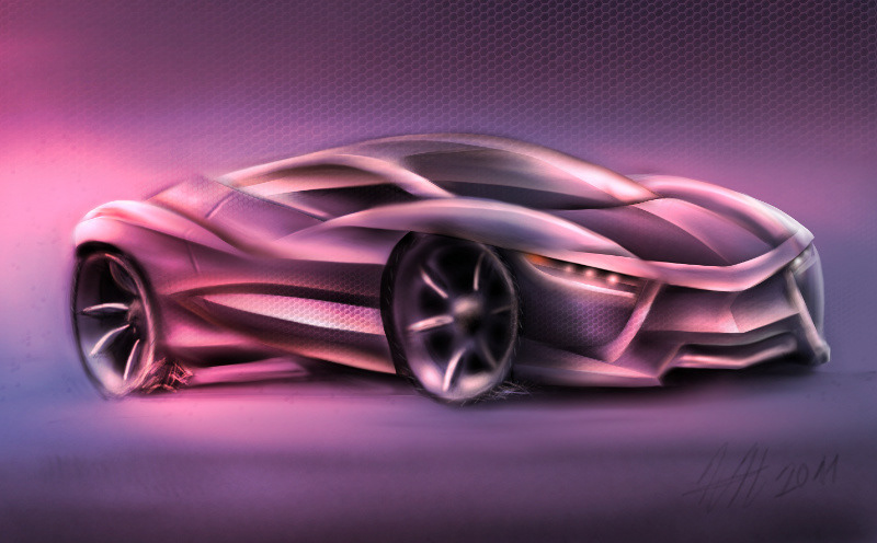 car concept design car design automotive   coupe digital painting sketching sketchbook pro vehicles designs drawings concept cars futuristic sports car
