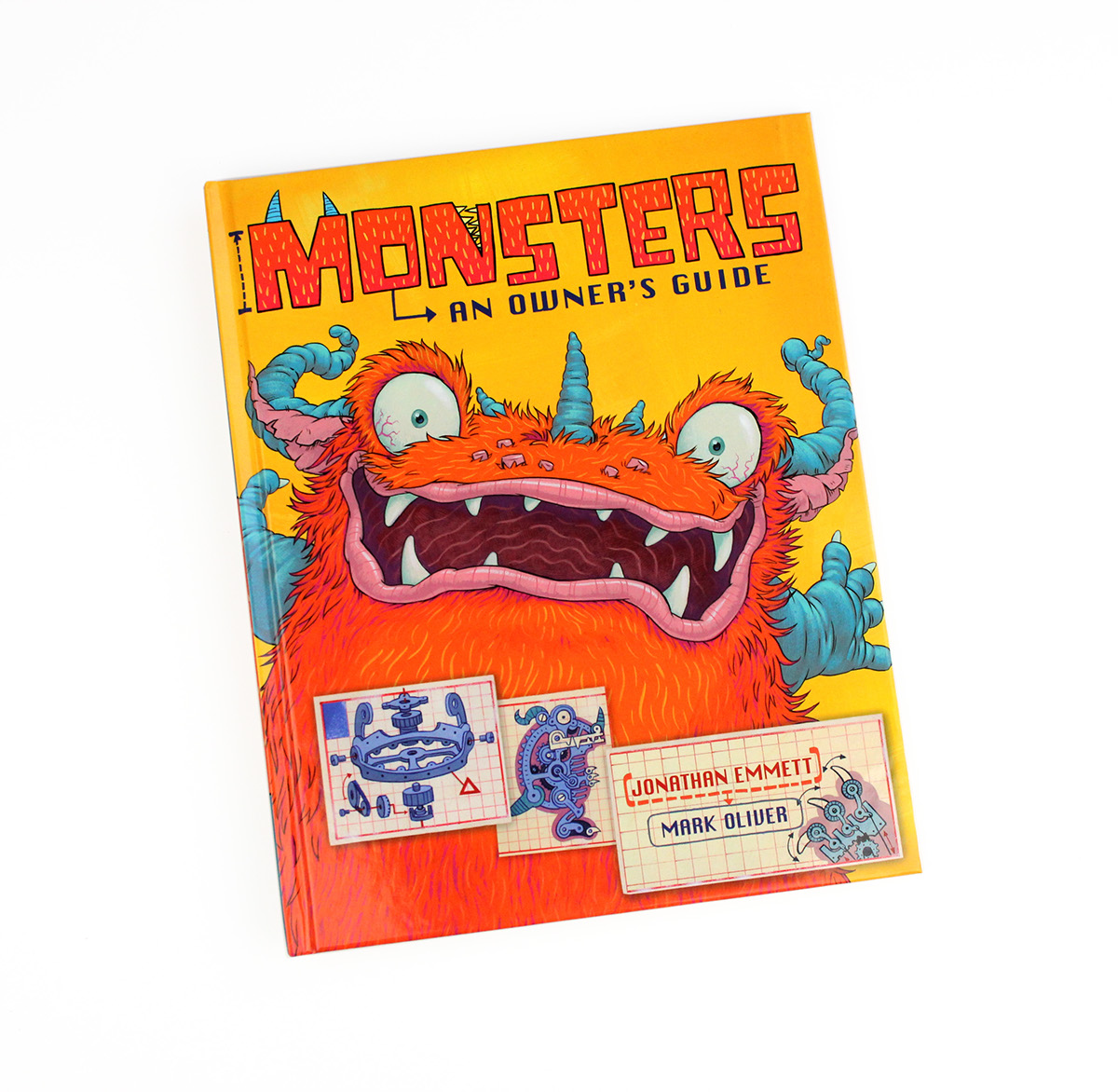 monsters children's book machine mechanical Macmillan Jonathan Emmett