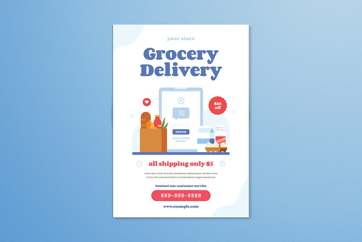 delivery drink eat flyer Food  foodstuff Fruit greengrocery groceries healthy