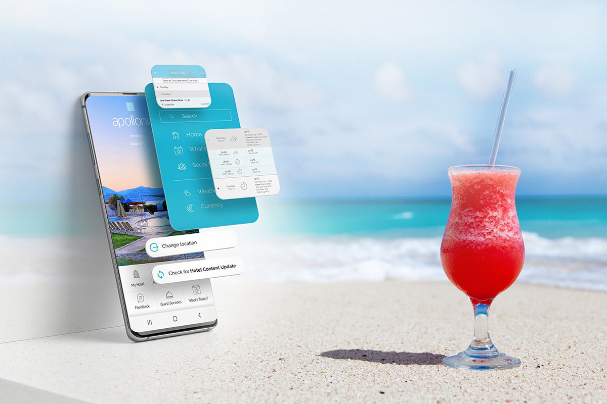 Adobe Portfolio Holiday hotel Mobile app resort vacation