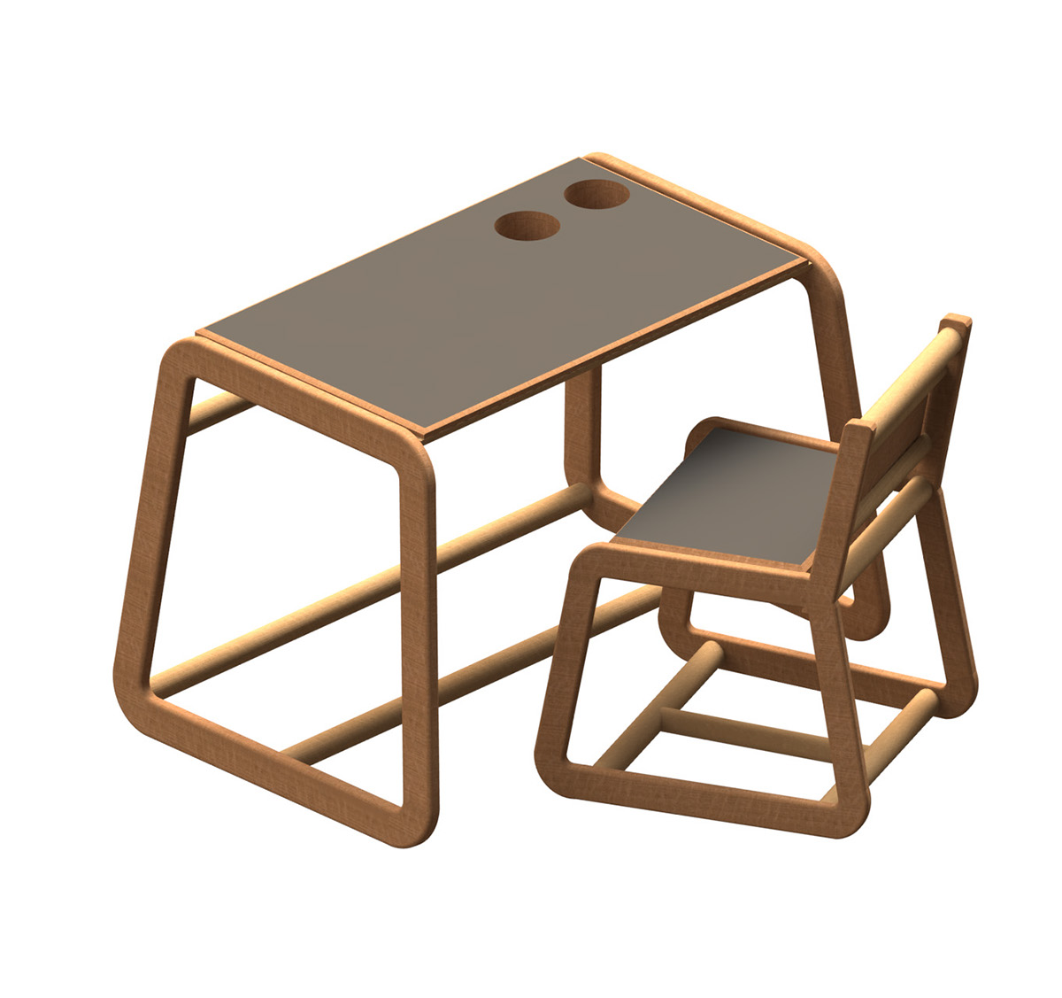 chair table stoel Tafel kinder meubels wood