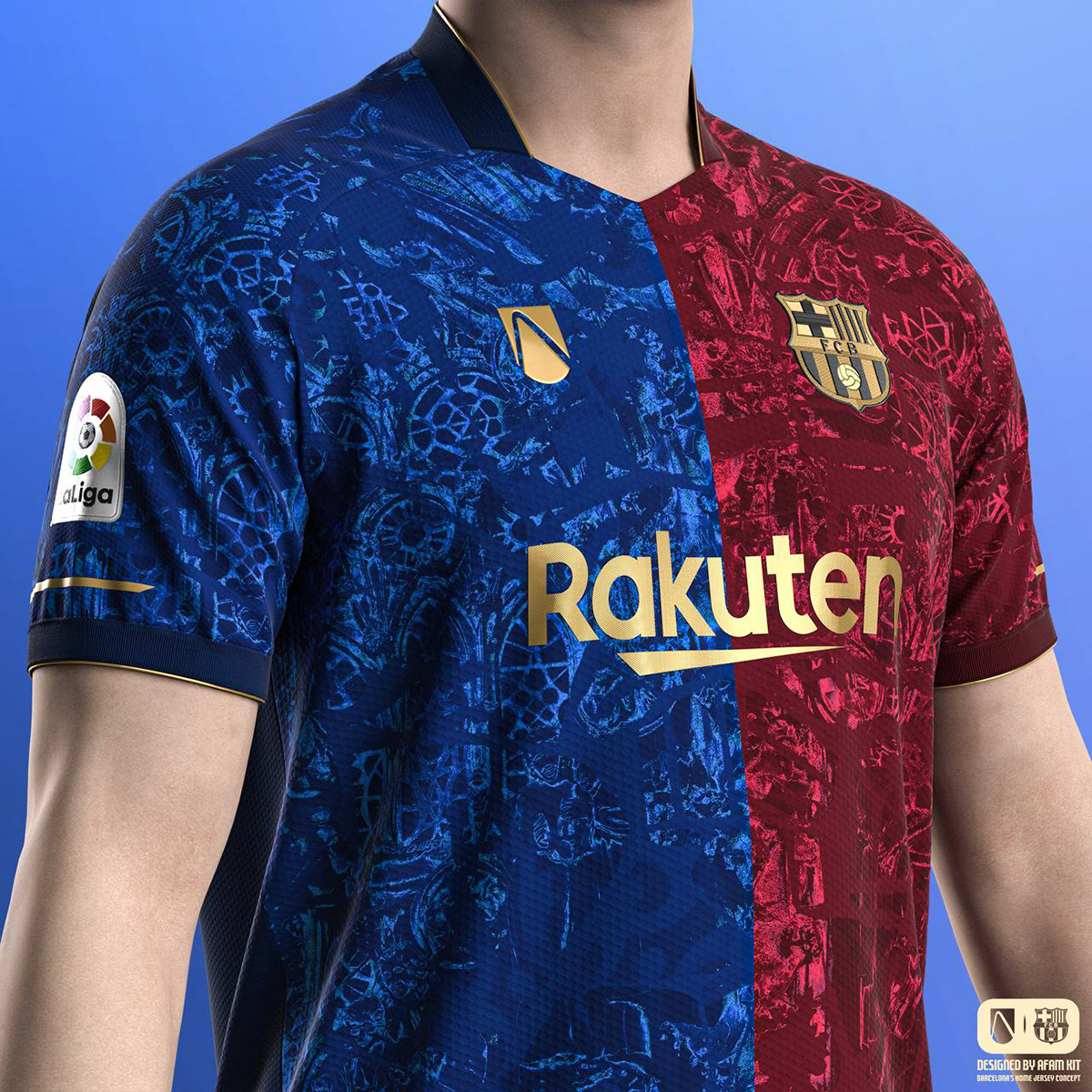 afam afamkit barcelona fantasykit fcb FCBarcelona Football kit KitDesign soccer sports