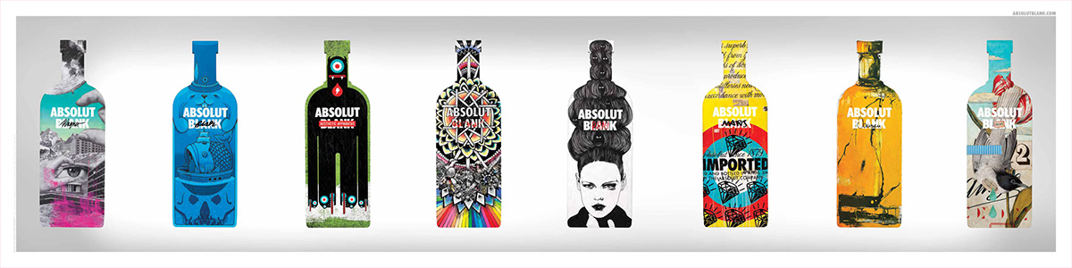 Absolut Blank Campaign