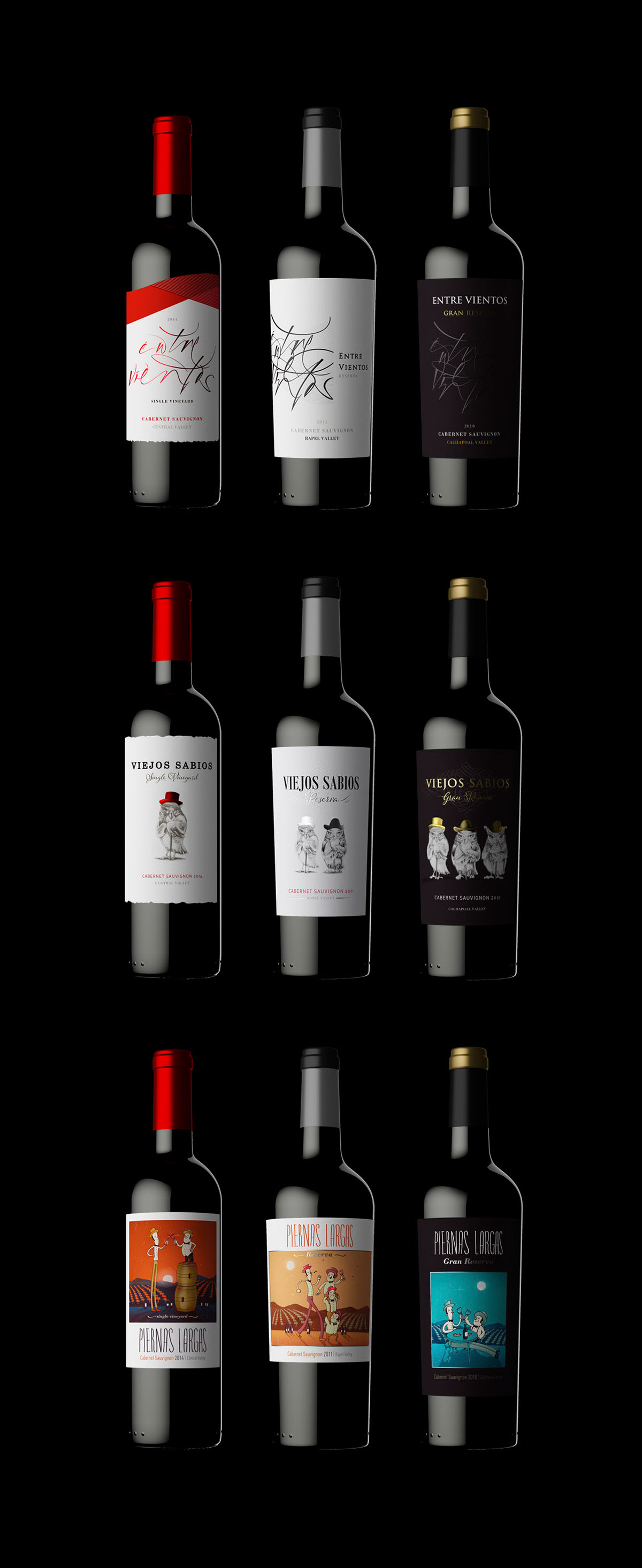 wine labels design