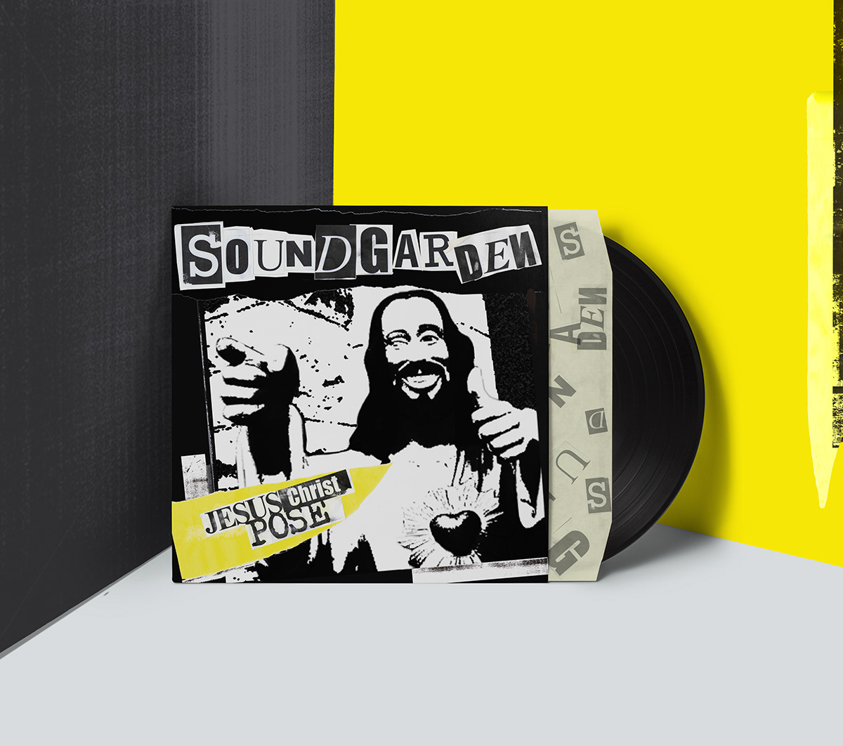 design grunge music soundgarden vinyl