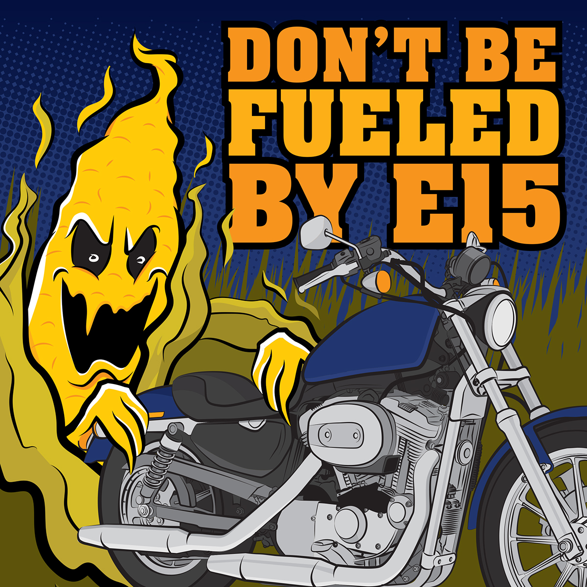 ethanol corn e15 amerca motorcycle engine fuel petrol energy