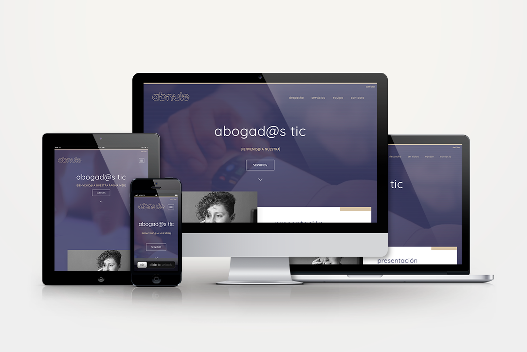 abnute - diseño website