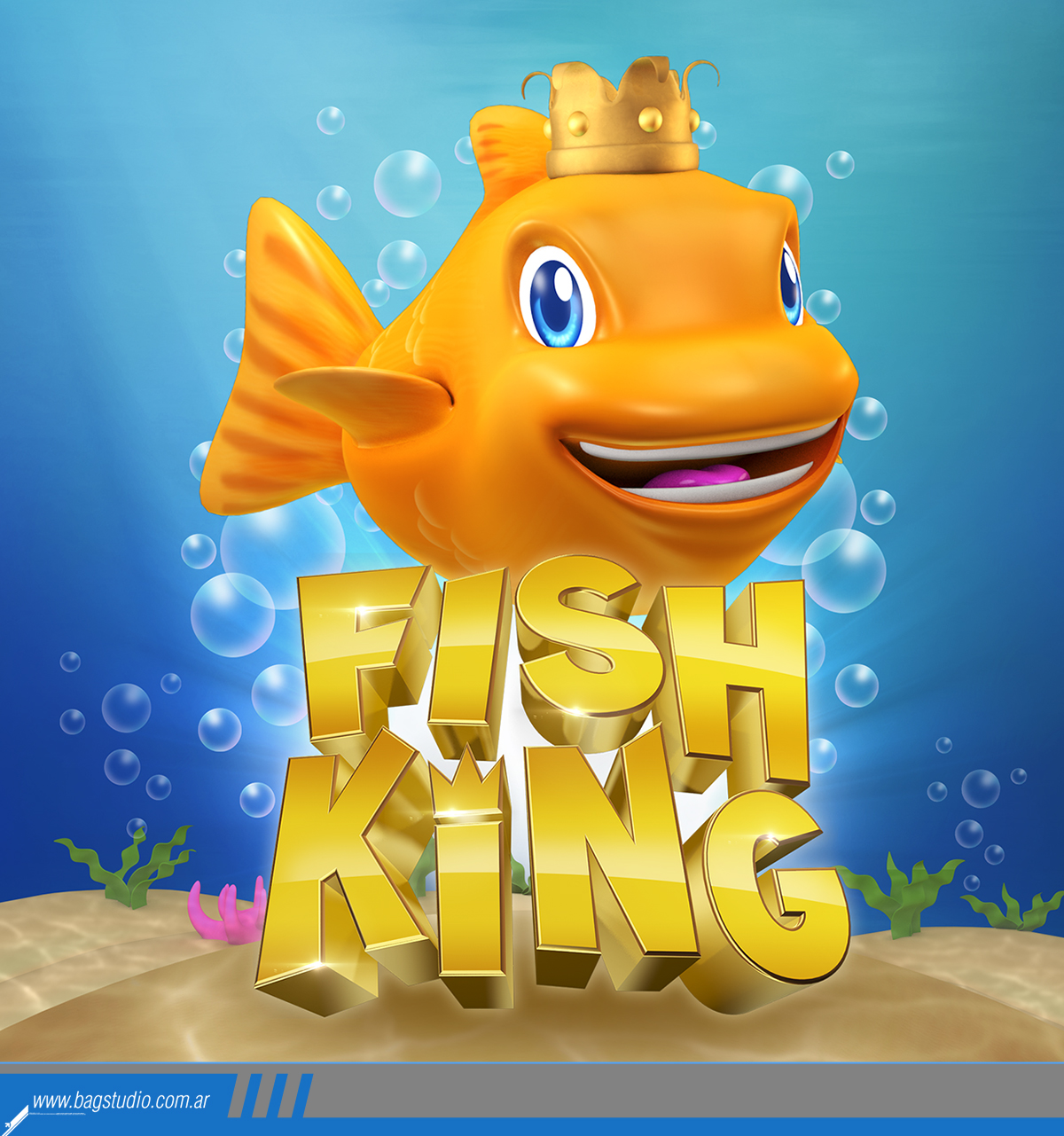 Fish King Character Design on Behance