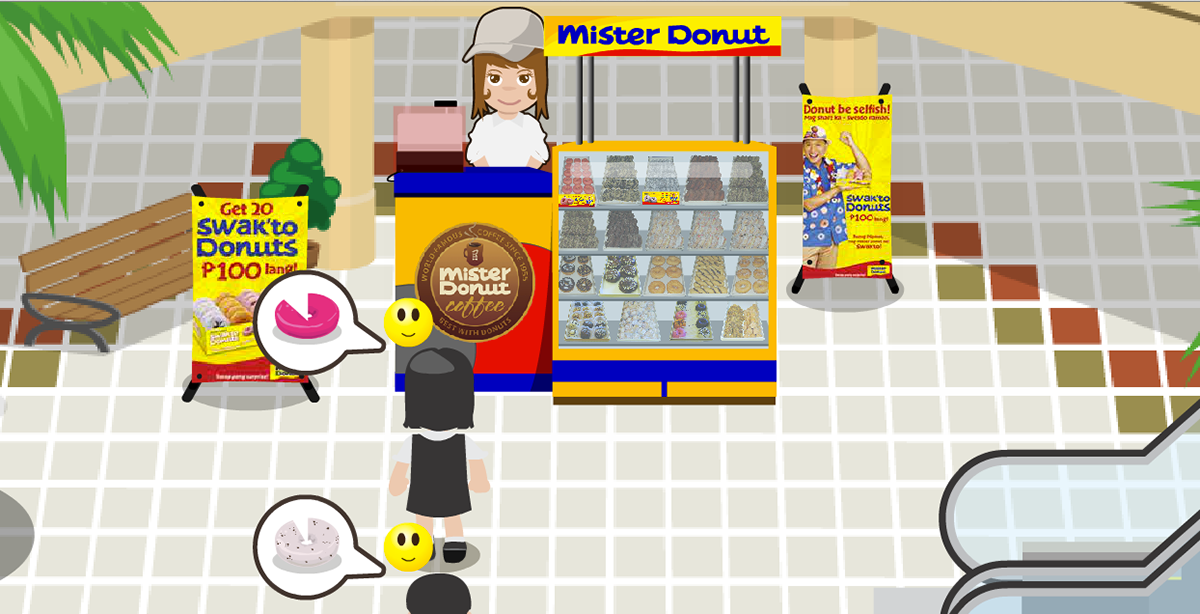 mister donut Flash Game Project Management