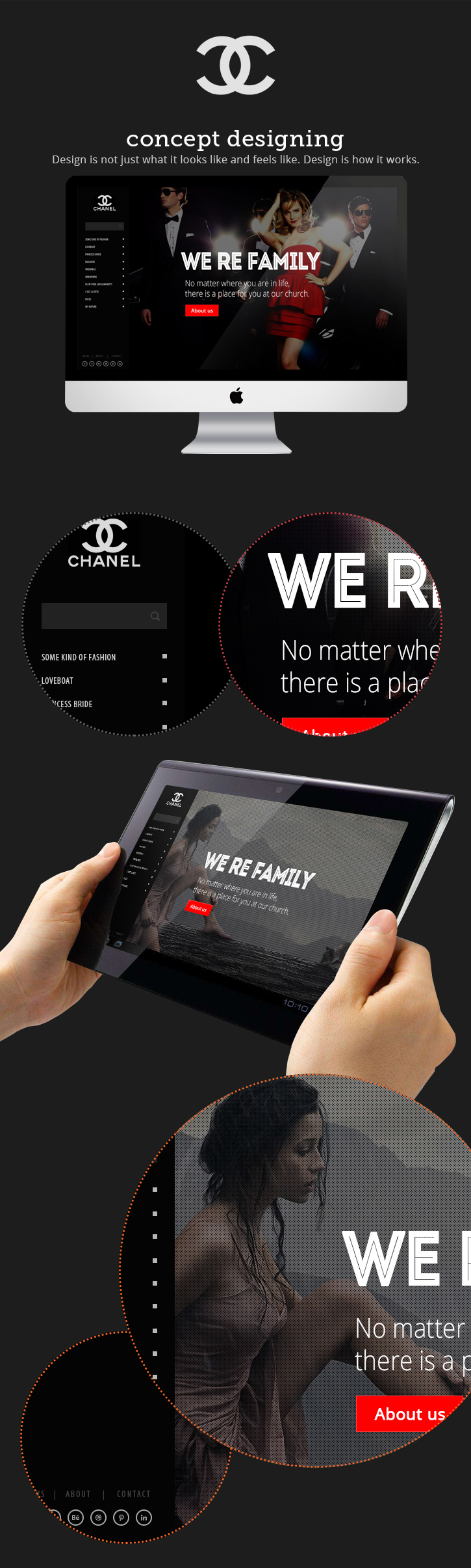 Chanel Concept design on Behance