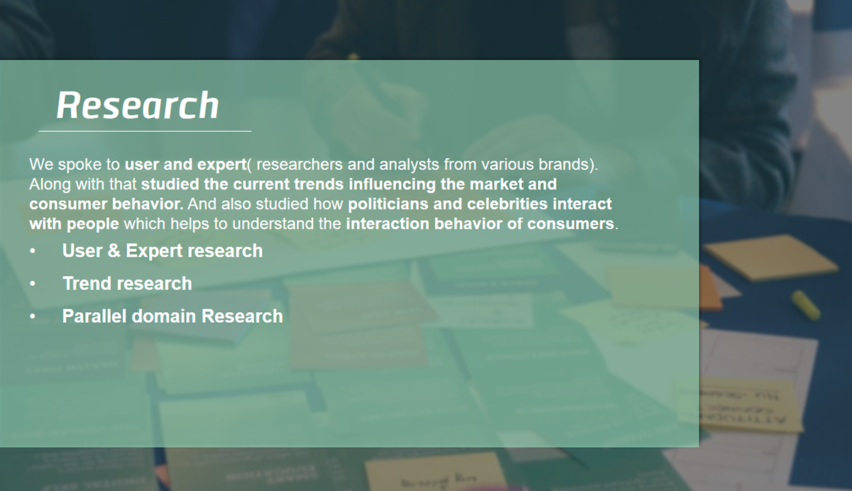 User research Consumer Research Ethnography brand engagement design thinking trend study