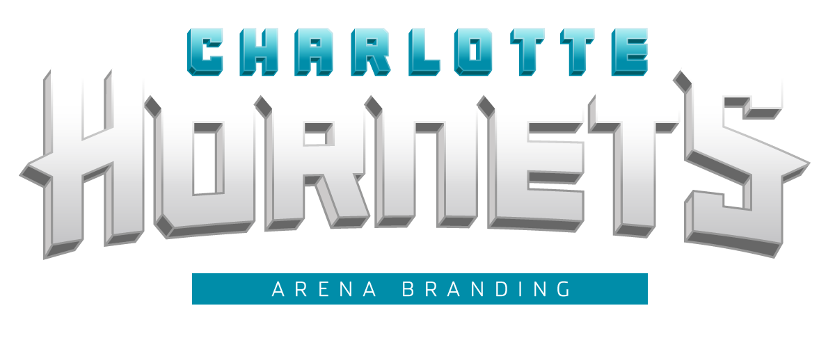 Adobe Portfolio Charlotte hornets charlotte hornets NBA basketball arena branding Vinyl Wraps sports Patterns