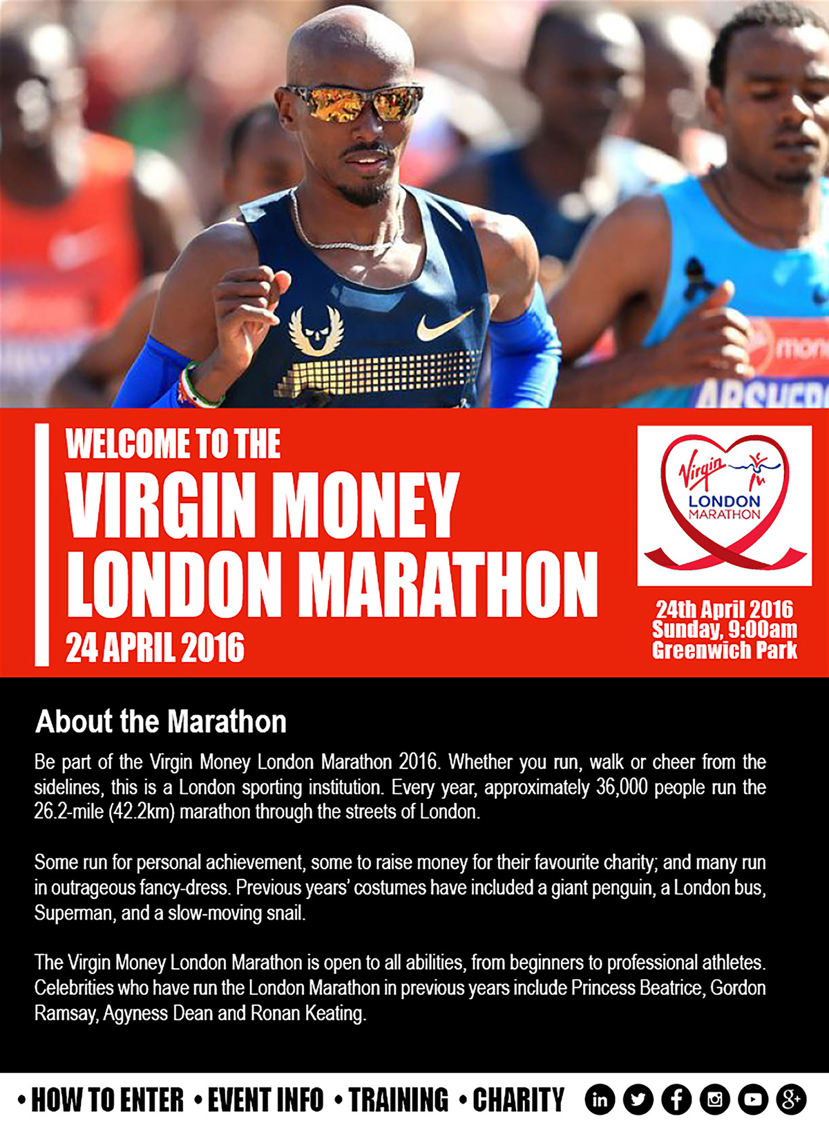 Virgin Money London marathon Event running charity virgin Marathon NSPCC virgin media Richard Branson london city