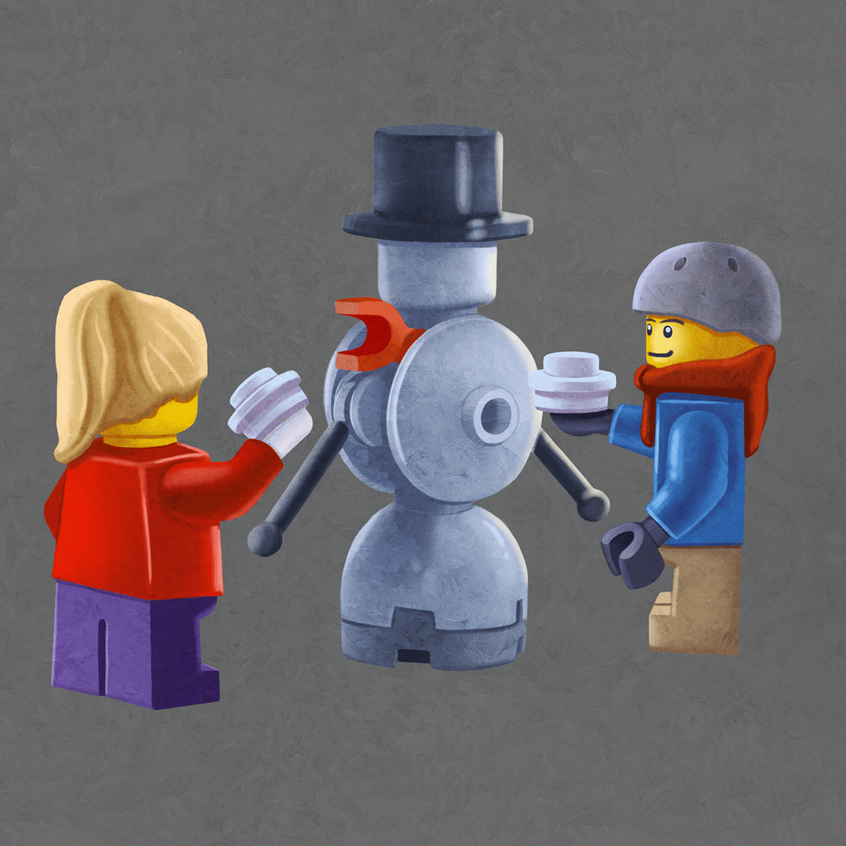 LEGO Holiday Christmas minifig Minifigure magazine bricks kids children characters