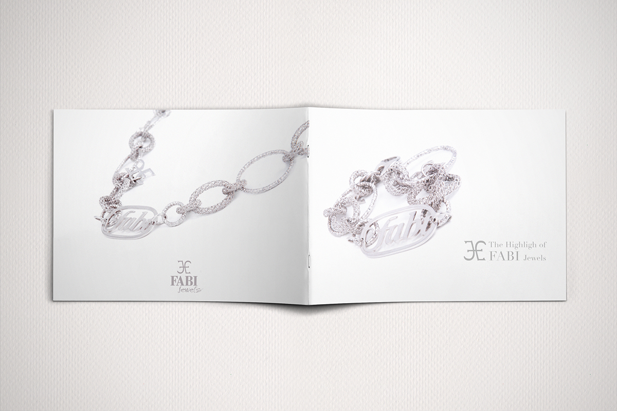 fabi jewels product jewelry Catalogue design