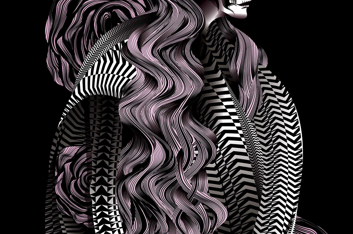 Necromantics fashion illustration Renz Reyes Inkspect fashion design Illustrator art design graphic Fashion illustrator